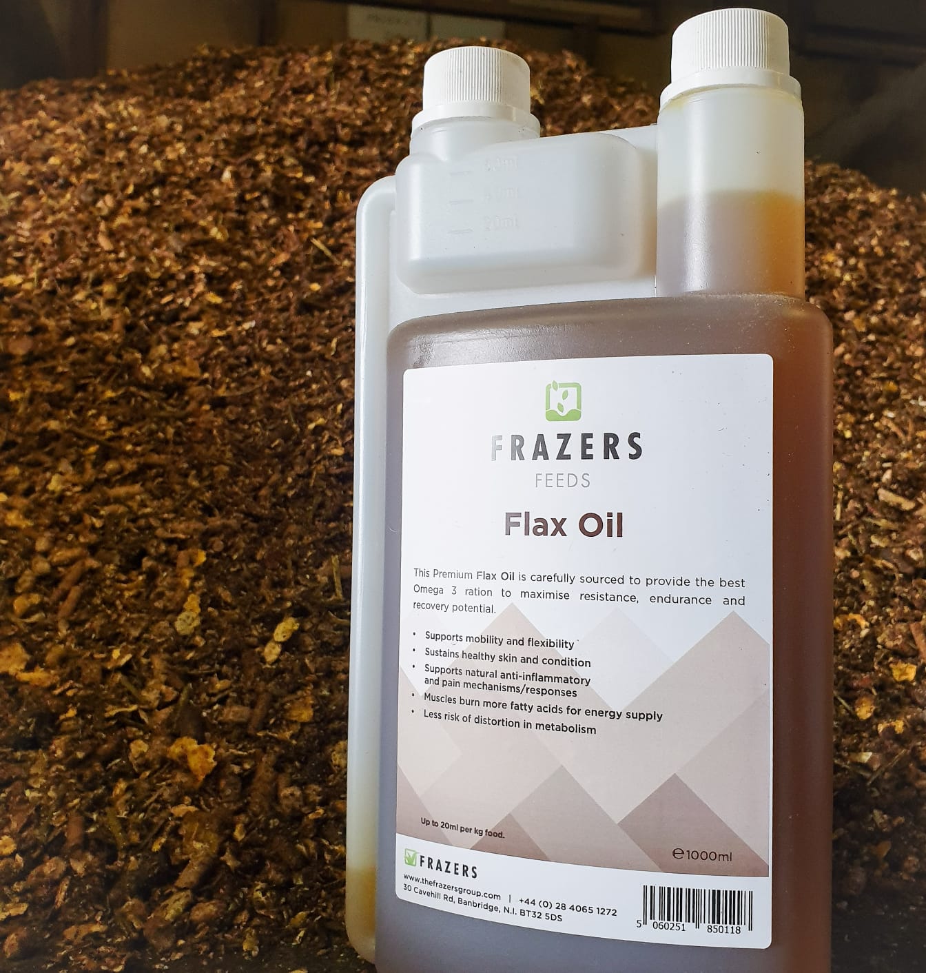 Flax Oil 1000ml Frazers